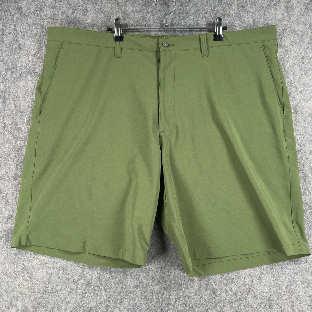Polo Ralph Lauren Shorts Mens 42B Green‎ Stretch Chino 9 In Inseam Golf Casual